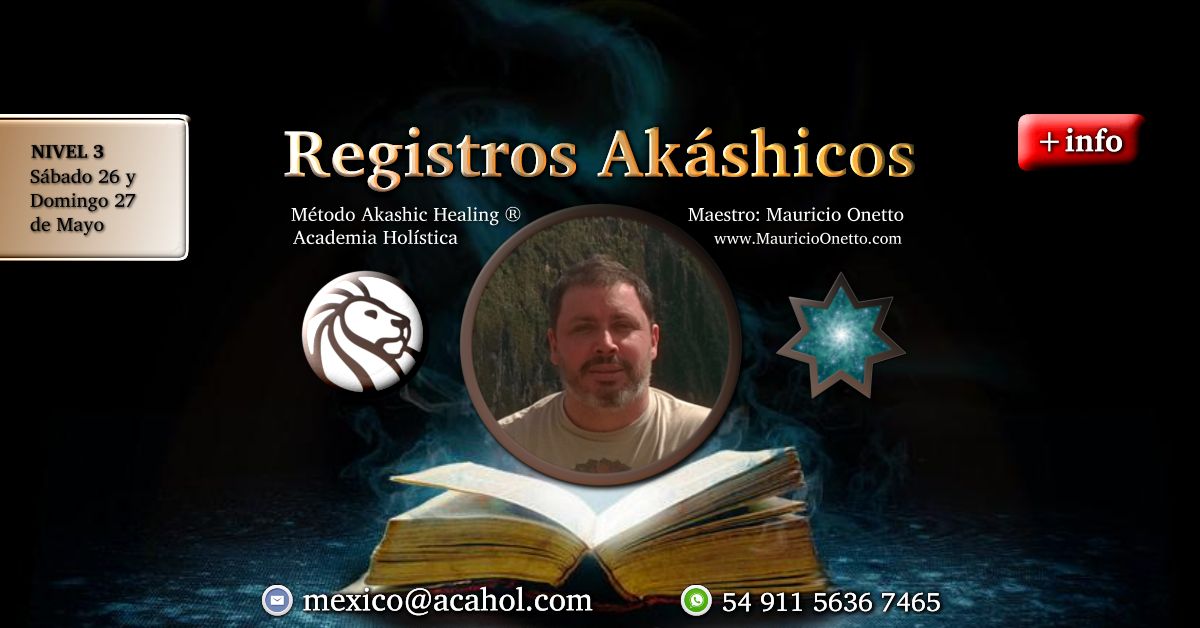 Curso de Registros Akáshicos Nivel 3 en Ciudad de México (CDMX), México