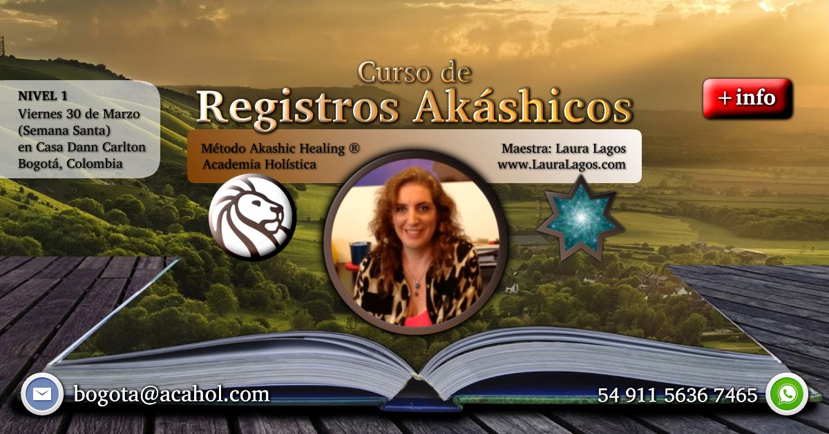 Curso de Registros Akáshicos Nivel 1 en Bogotá, Colombia